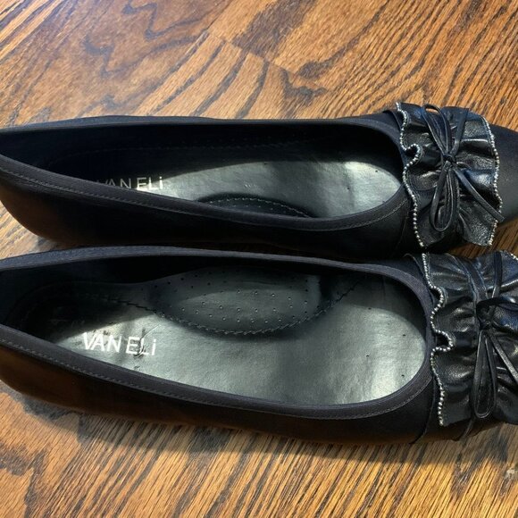 Vaneli Flat Black Ballet Flats-  size 11.5 NARROW - Picture 15 of 15